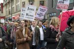 ANTI CUTS PROTEST MANCHESTER